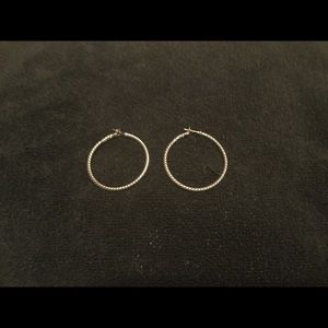 David Yurman hoops.